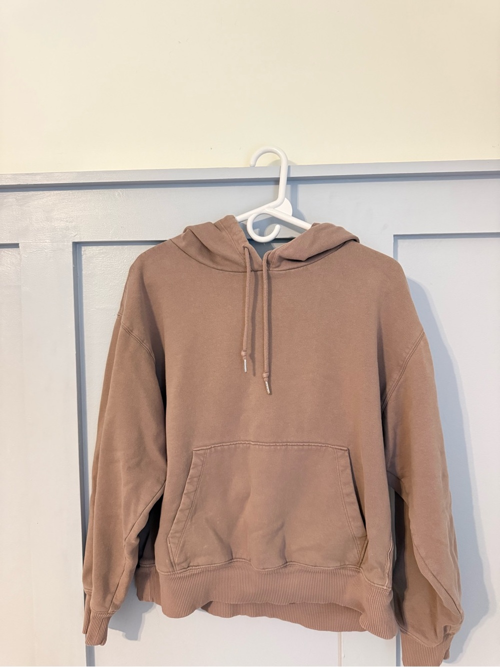 Victoria Secret Pink Oversized Brown Sweatshirt Size Medium